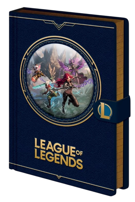 Blok - Zápisník A5 - Premium - League Of Legends