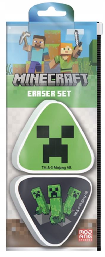 Guma - Set 2 Kusů - Minecraft