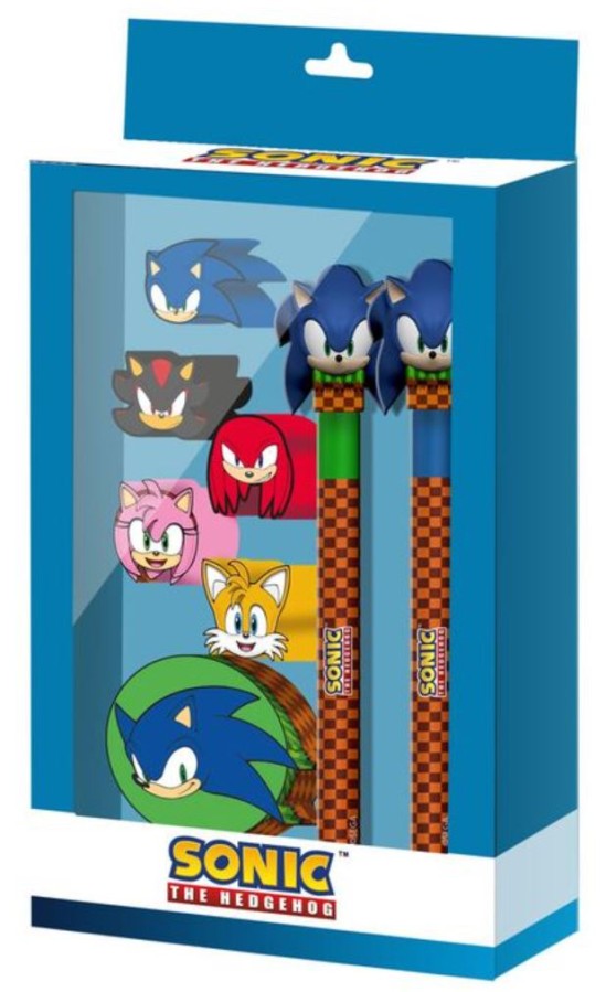 Školní Pomůcky Set 8 - Sonic