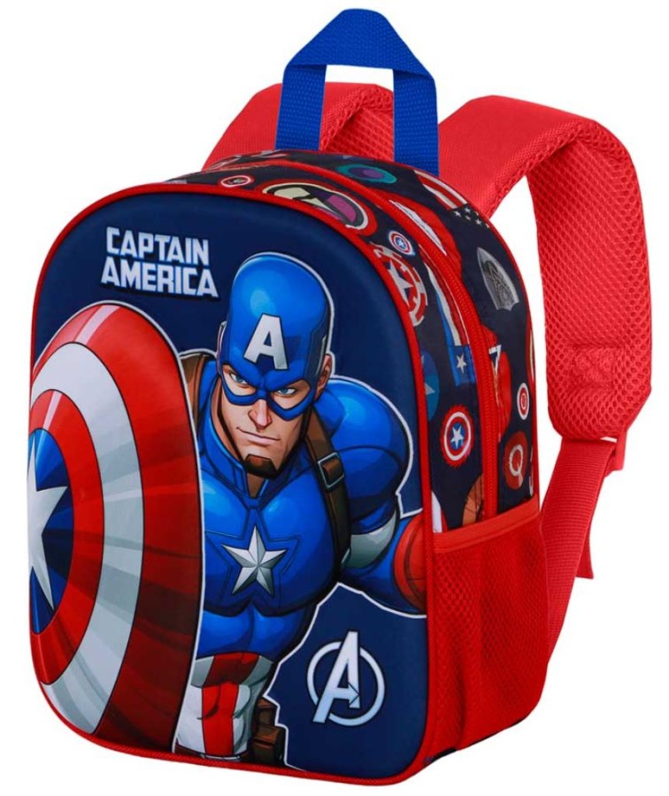 Batoh Dětský 3d - Marvel - Captain America