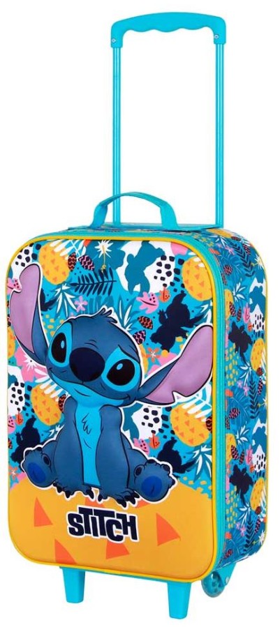 Kufr Cestovní Na Kolečkách - Dětský - Lilo & Stitch