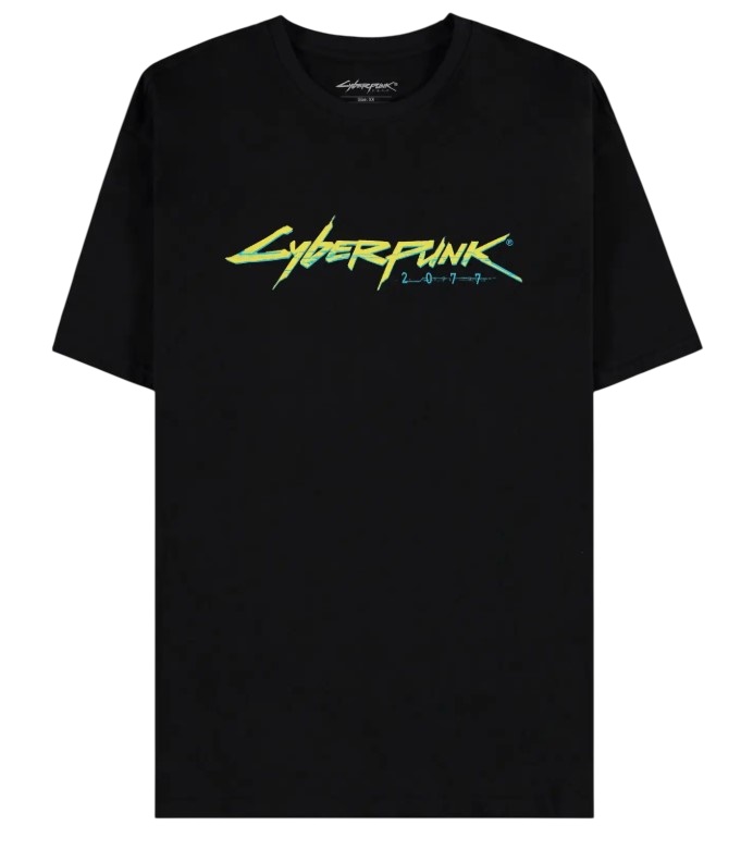Tričko Pánské - Cyberpunk 2077 - vel.LOGO|MODRÉ|VELIKOST 2XL