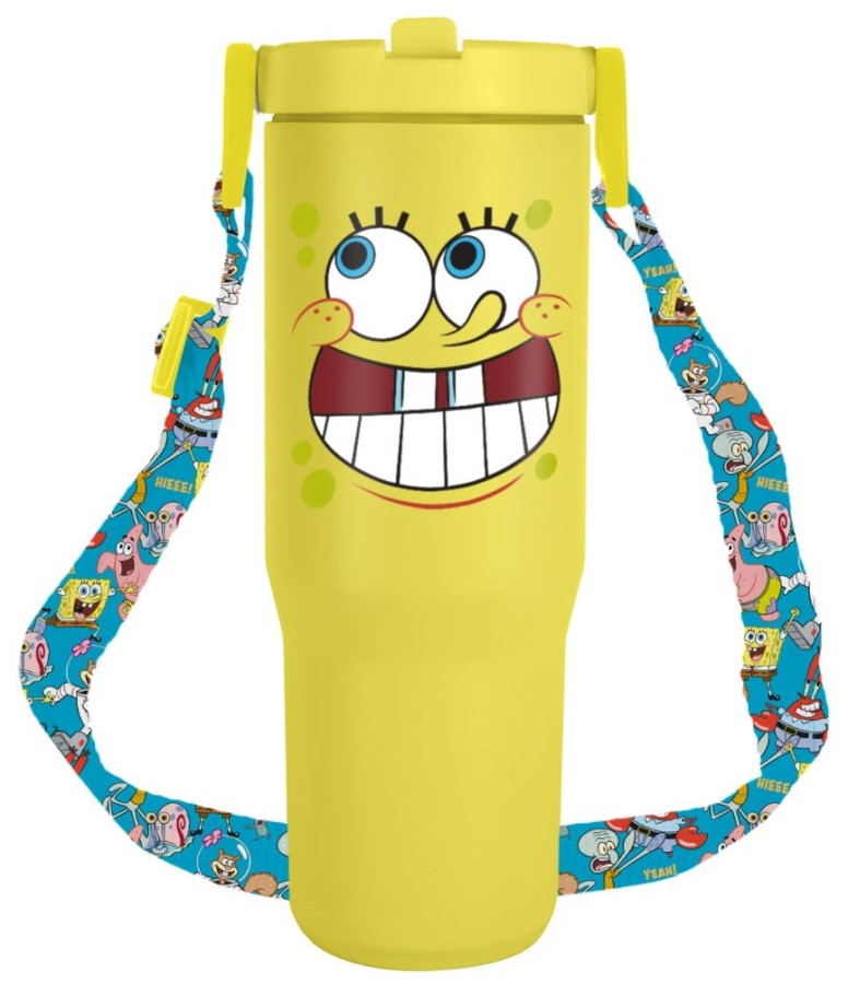 Hrnek Cestovní - Termo S Víčkem - Spongebob