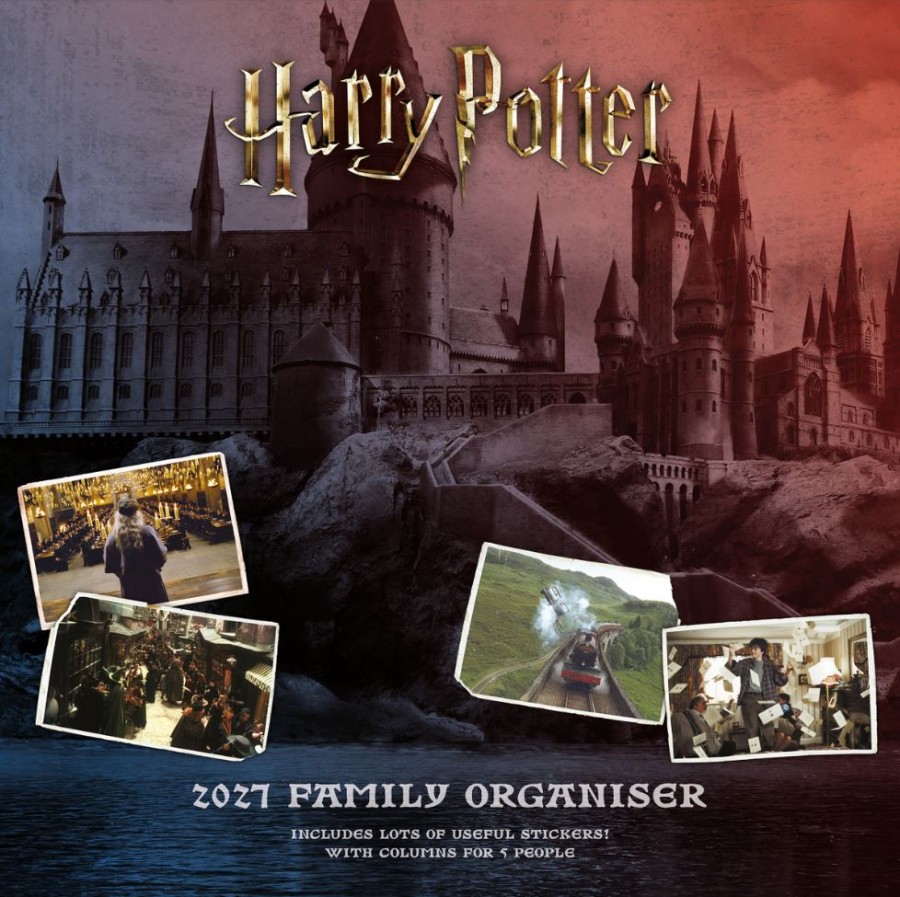 Kalendář 2027 Plánovací - Film - 30,5 x 30,5|61 cm - Harry Potter