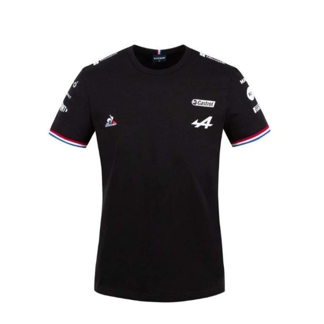 Alpine team pánské tričko černé