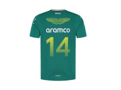 Aston Martin F1 2025 týmové tričko Fernando Alonso 2