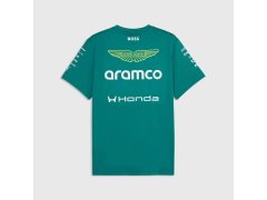 Aston Martin F1 2026 týmové pánské tričko zelené 2
