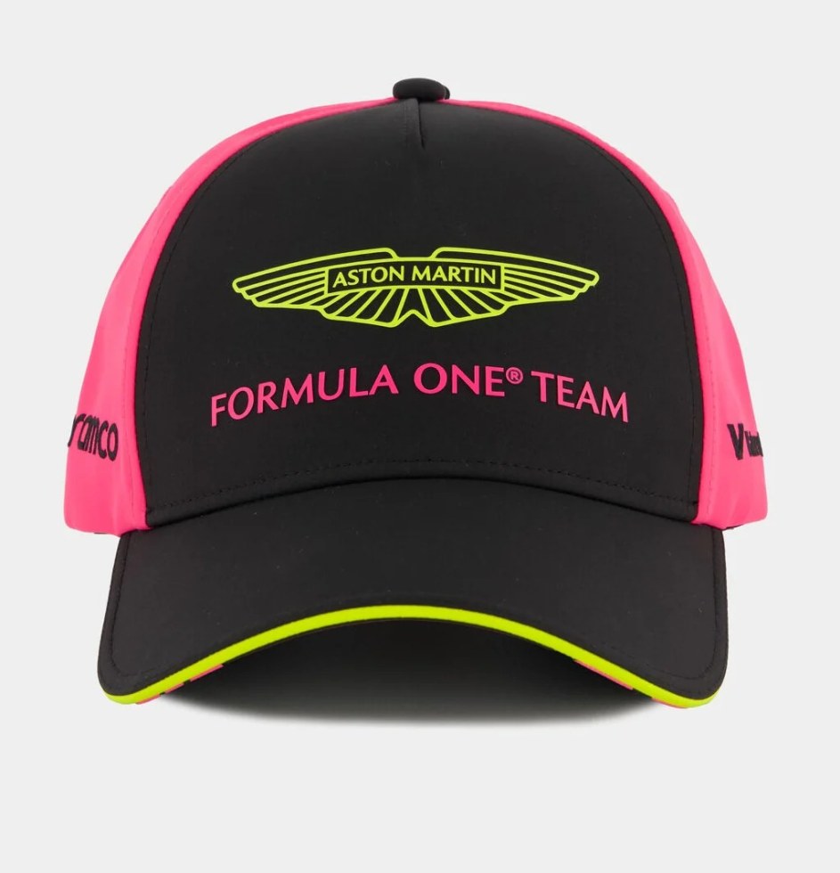 Aston Martin F1 2025 kšiltovka SE Grand Prix Las Vegas růžová - Aston Martin