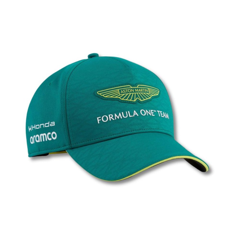 Aston Martin F1 2026 týmová kšiltovka - zelená - Aston Martin