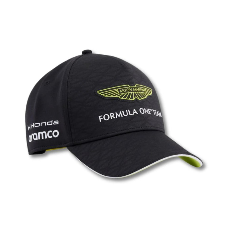 Aston Martin F1 2026 týmová kšiltovka - černá - Aston Martin