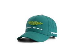 Aston Martin dětská čepice baseballová kšiltovka Stroll green F1 Team 2025