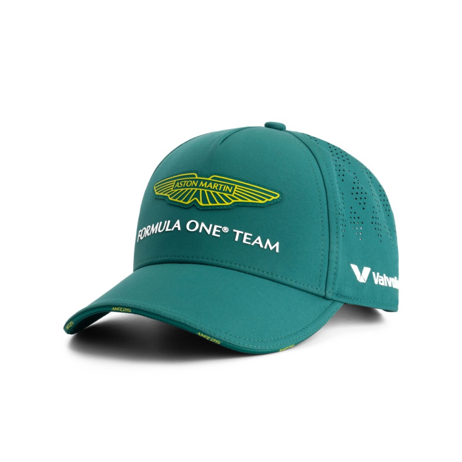 Aston Martin dětská čepice baseballová kšiltovka official Teamline Replica F1 Team 2025 - Aston Martin dětské oblečení