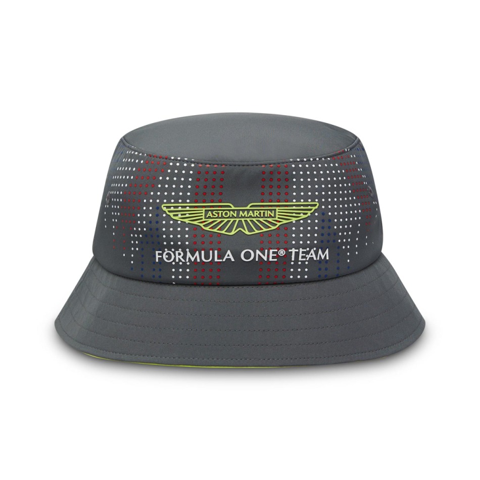 Aston Martin klobouk Silverstone GP grey F1 Team 2024