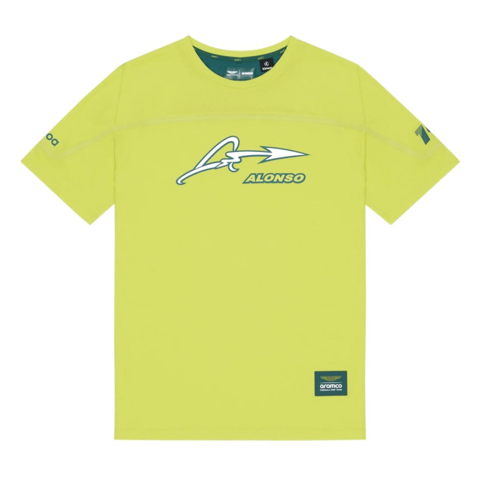 Aston Martin pánské tričko Band Alonso Kimoa F1 Team 2025