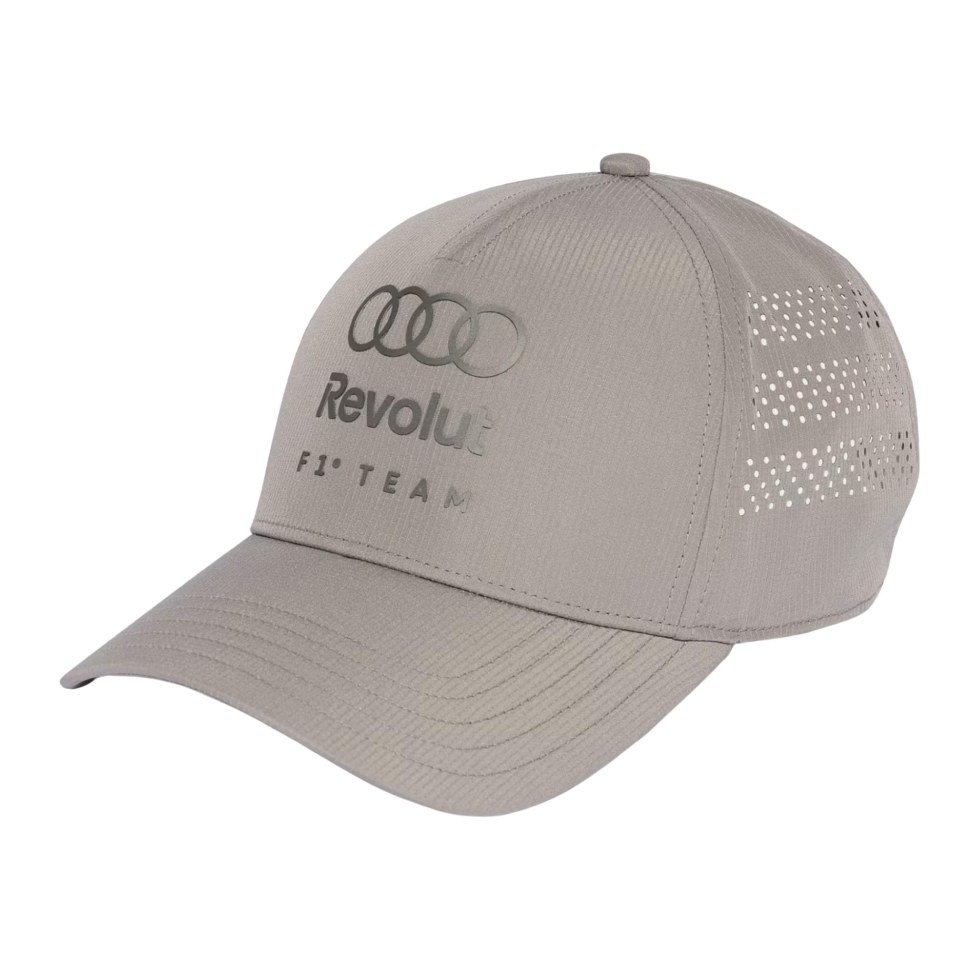 Audi F1 Team Audi F1 Revolut mechanická Trucker kšiltovka šedá - Audi F1 Team Kšiltovky