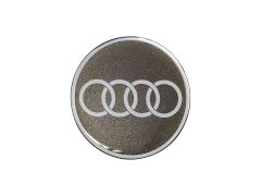 Audi F1 samolepka 3D logo silver