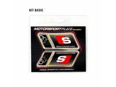 Audi F1 set samolepek 3D logo 2026