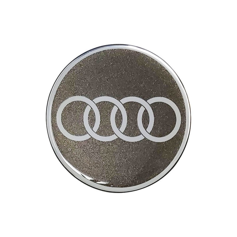 Audi F1 samolepka 3D logo silver