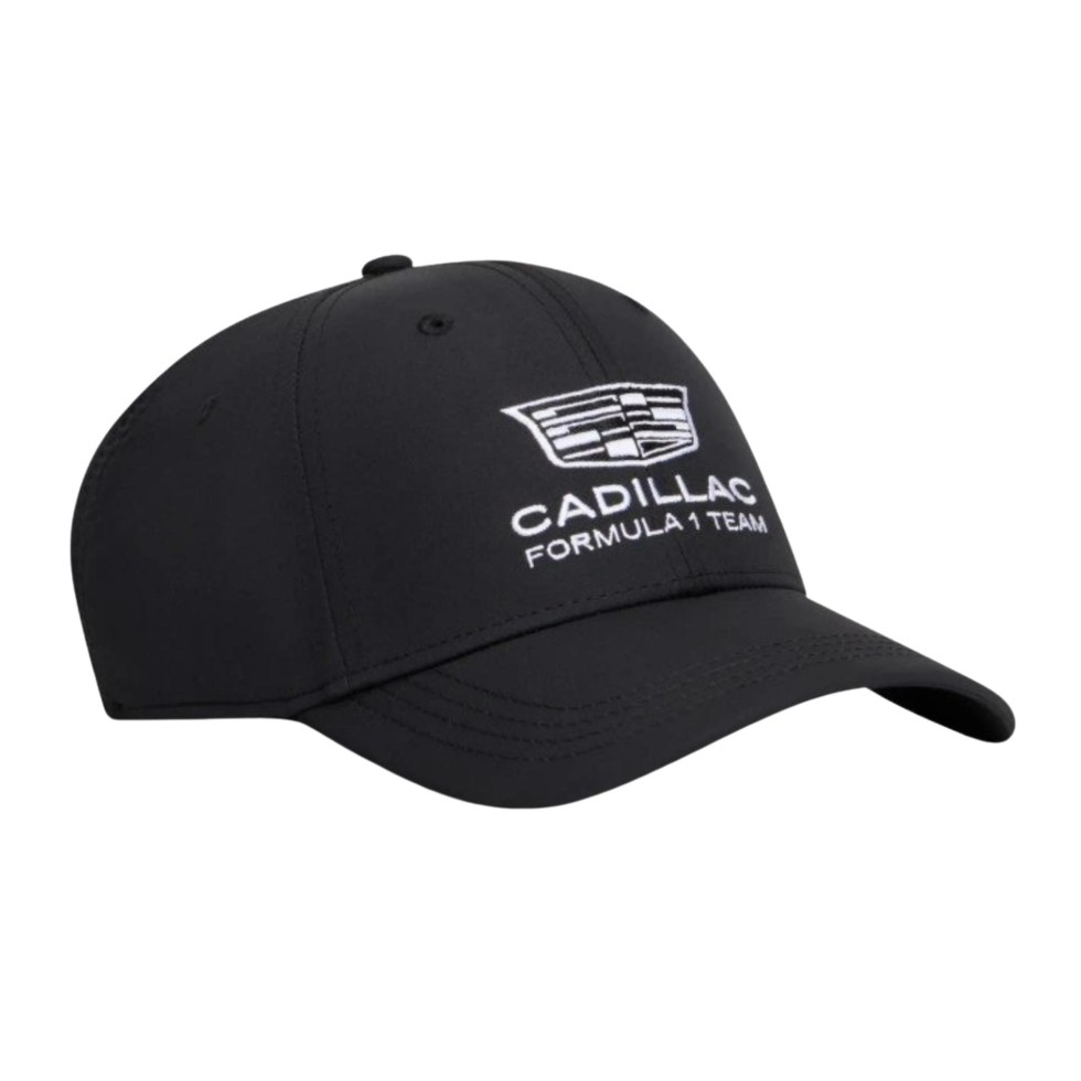 Cadillac F1 Team Cadillac F1 2026 týmová kšiltovka Checo Perez #11 - černá