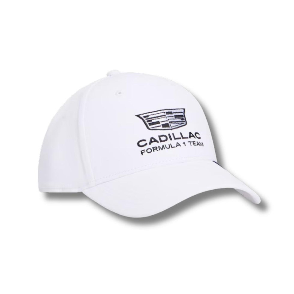 Cadillac F1 Team Cadillac F1 2026 týmová kšiltovka Tommy Hilfiger - bílá