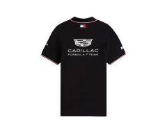 Cadillac F1 Team Cadillac F1 2026 TH týmové unisex polo tričko Sergio Peréz #11 - černé 2