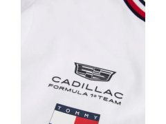 Cadillac F1 Team Cadillac F1 2026 pánské týmové tričko Tommy Hilfiger - bílé 3