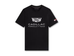 Cadillac F1 Team Cadillac F1 2026 pánské týmové tričko Tommy Hilfiger černé