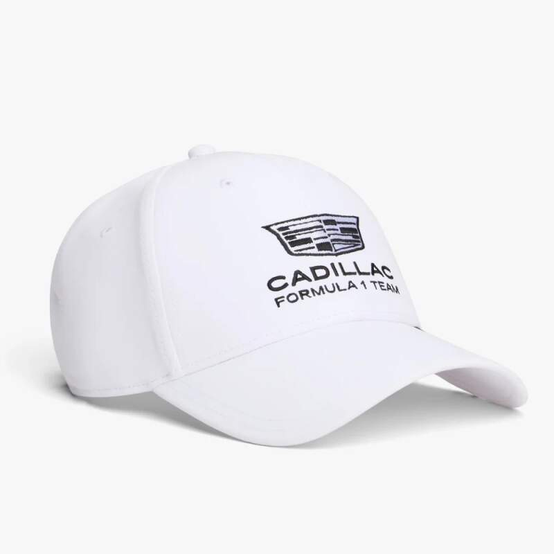 Cadillac F1 čepice baseballová kšiltovka Valtteri Bottas #77 official Teamline Replica white F1 Team 2026 - Cadillac kšiltovky, čepice, rukavice