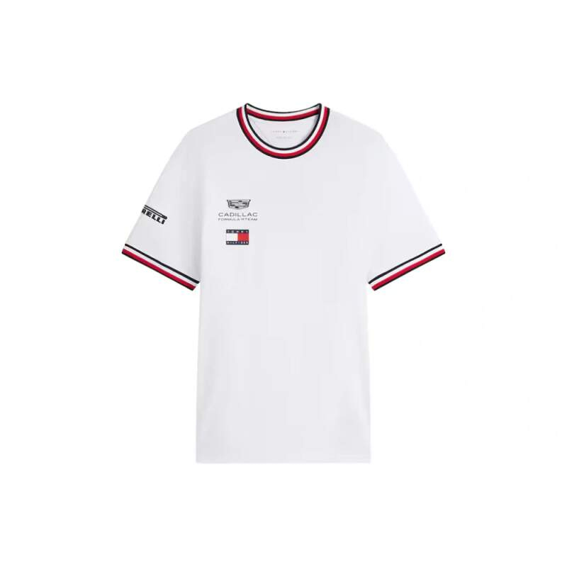 Cadillac F1 pánské tričko official Teamline Replica white F1 Team 2026