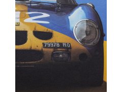 Automobilist Posters | Ferrari 250 GTO - Targa Florio - 1964 - Blue | Collector´s Edition 3
