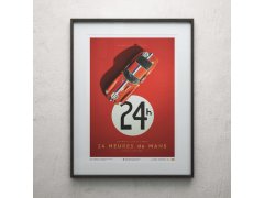 Automobilist Posters | Ferrari 250 GTO - Red - 24h Le Mans - 1962 - Collector´s Edition 2