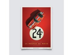 Automobilist Posters | Ferrari 250 GTO - Red - 24h Le Mans - 1962 - Collector´s Edition