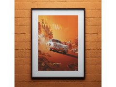 Automobilist Posters | Porsche 356 SL - Future - XII. Martian Race - 2096 | Collector´s Edition 2