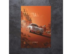 Automobilist Posters | Porsche 356 SL - Future - XII. Martian Race - 2096 | Collector´s Edition 8