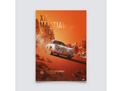 Automobilist Posters | Porsche 356 SL - Future - XII. Martian Race - 2096 | Collector´s Edition