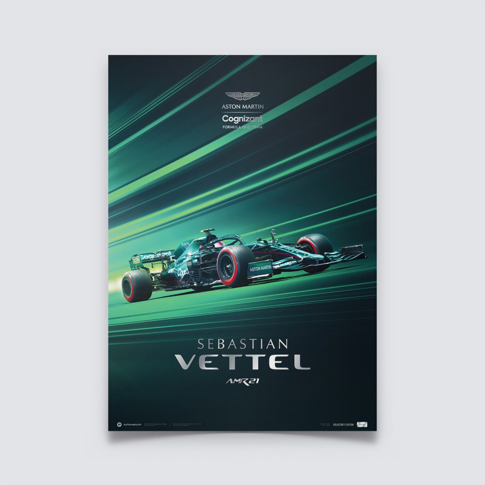 Aston Martin Cognizant Formula One™ Team - Sebastian Vettel - 2021 | Collector’s Edition - Další zboží F1 Collector´s Edition