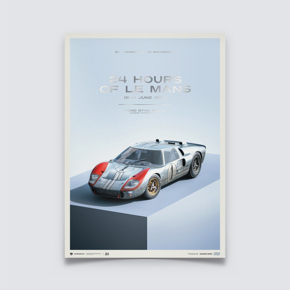 Ford GT40 - P/1015 - 24H Le Mans - 1966 | Collector’s Edition - Další zboží F1 Collector´s Edition