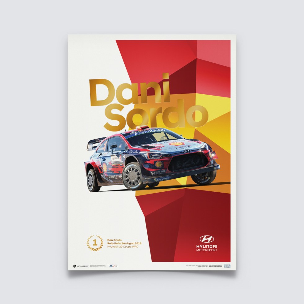 Hyundai Motorsport - Rally Italia Sardegna 2019 - Dani Sordo | Collector’s Edition