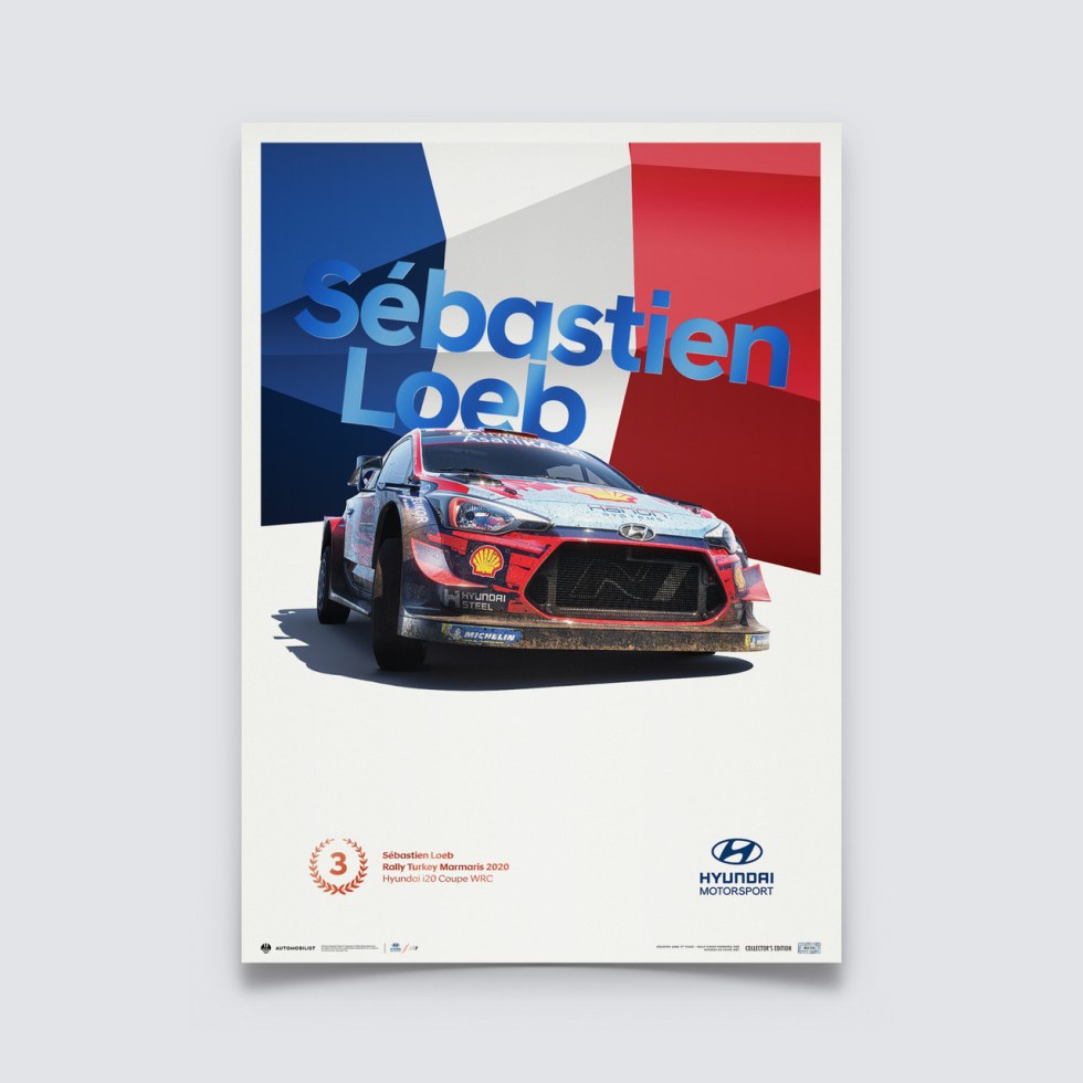 Hyundai Motorsport - Rally Turkey Marmaris 2020 - Sébastien Loeb | Collectors Edition - Další zboží F1 Collector´s Edition