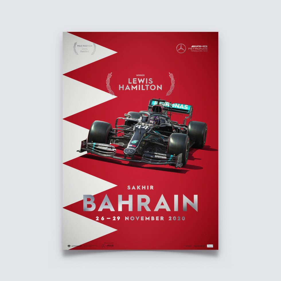 Mercedes-AMG Petronas F1 Team - Bahrain 2020 - Lewis Hamilton | Collectors Edition - Další zboží F1 Collector´s Edition