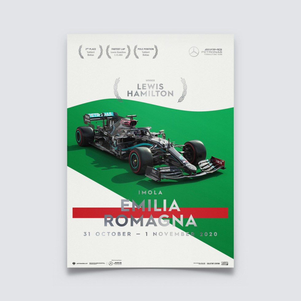 Mercedes-AMG Petronas F1 Team - Imola 2020 | Collectors Edition - Další zboží F1 Collector´s Edition