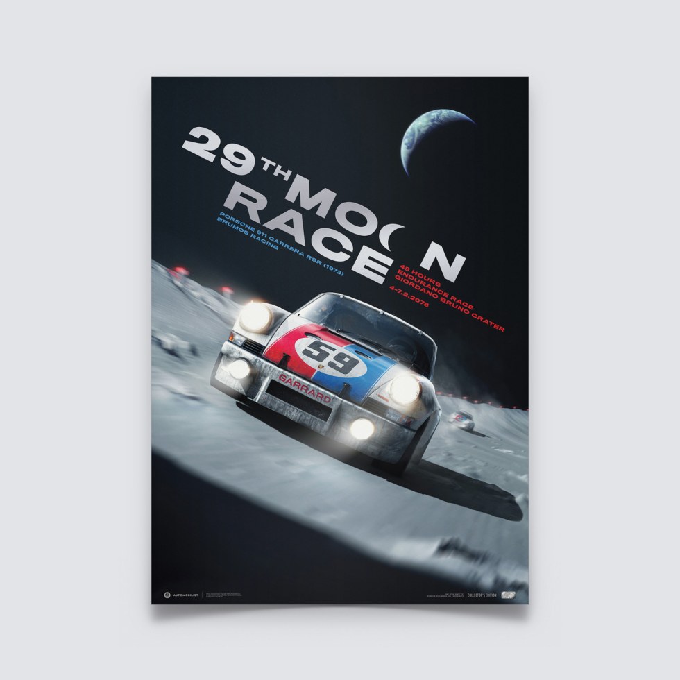 Porsche 911 Carrera RSR - 29th Moon Race - 2078 | Collectors Edition - Další zboží F1 Collector´s Edition