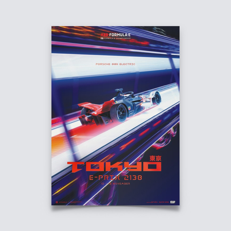 Porsche 99X Electric - Future - Tokyo - 2138 | Collectors Edition - Další zboží F1 Collector´s Edition