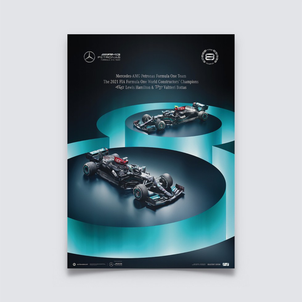 Mercedes-AMG Petronas F1 Team - 8 Titles | Collector’s Edition - Další zboží F1 Collector´s Edition