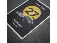 Automobilist Posters | Ferrari 250 GTO - Goodwood TT - 1962 - Blue | Limited Edition 3