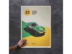 Automobilist Posters | Ferrari 250 GTO - Goodwood TT - 1962 - Green | Limited Edition 5