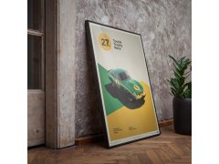 Automobilist Posters | Ferrari 250 GTO - Goodwood TT - 1962 - Green | Limited Edition 7