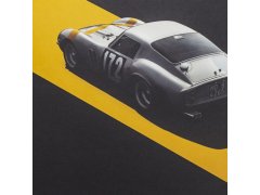 Automobilist Posters | Ferrari 250 GTO - Tour de France - 1964 - Silver | Limited Edition 4