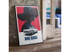 Automobilist Posters | Maserati 3500 GT - Dama Bianca - 1957 - White | Unlimited Edition 6