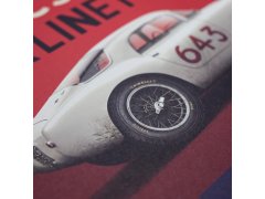 Automobilist Posters | Maserati A6GCS Berlinetta - 1954 - White | Limited Edition 7
